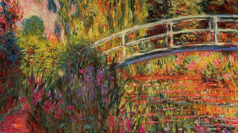 Garden painting