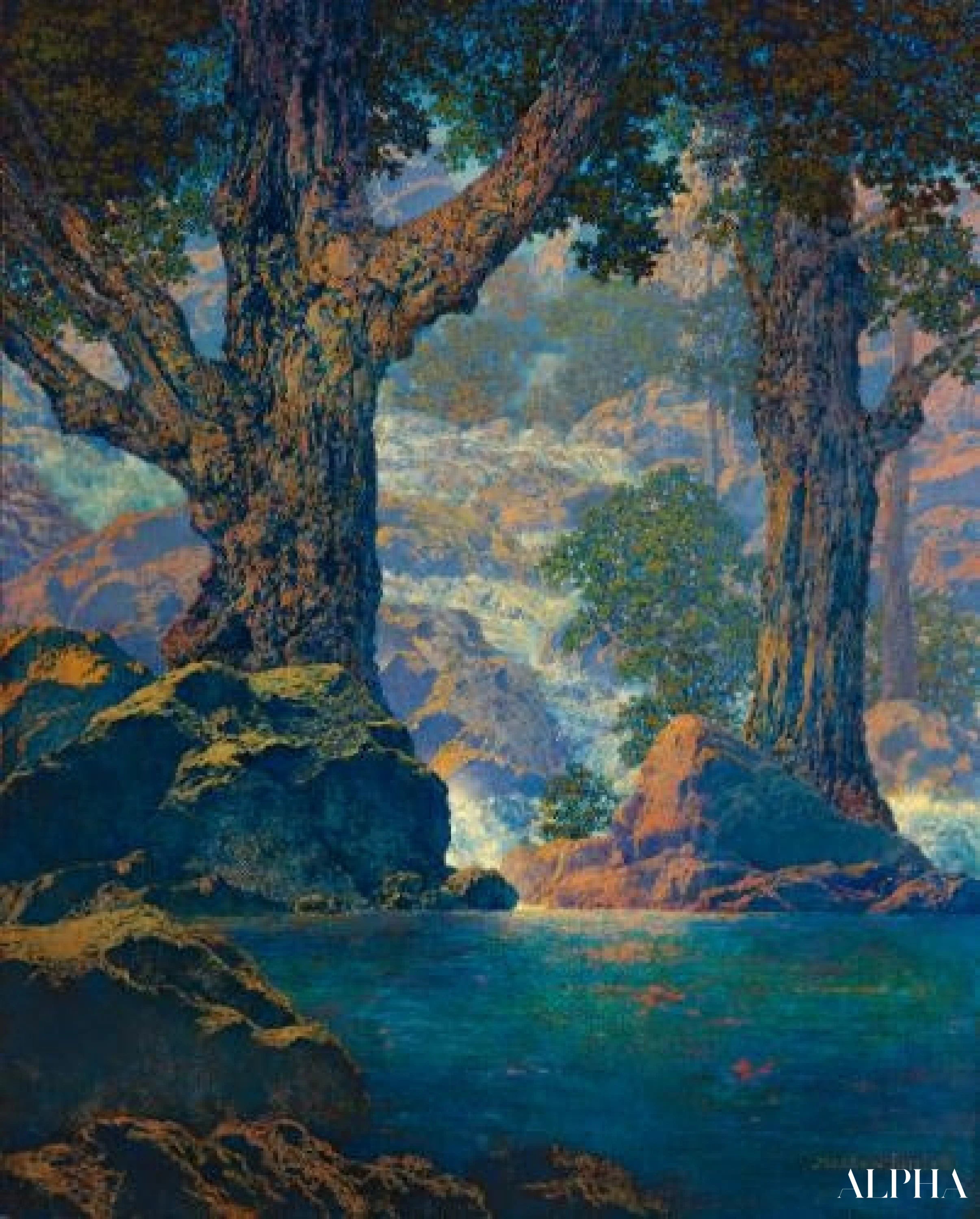 20 Famous Paintings by Maxfield Parrish