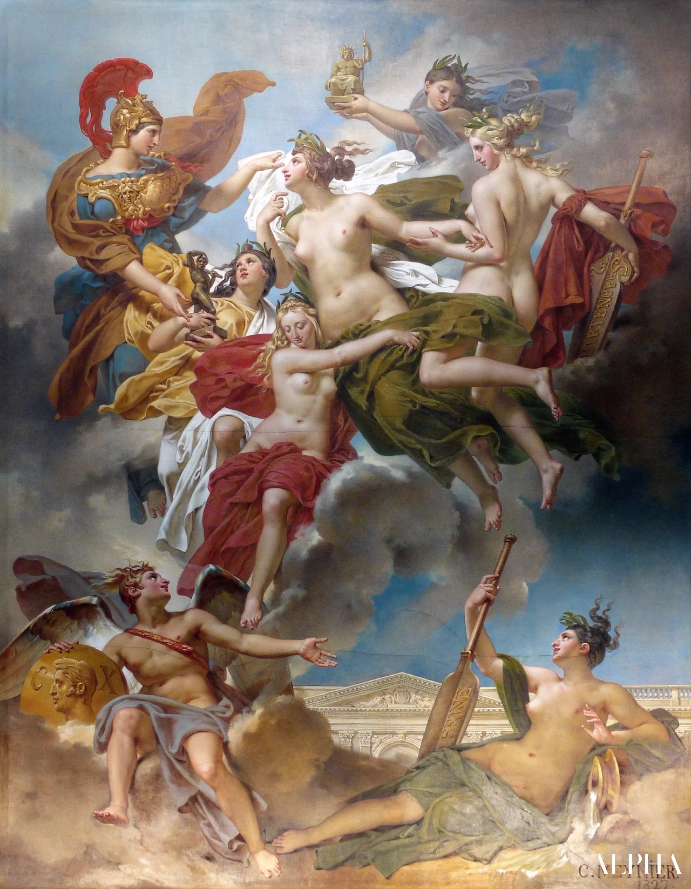 30 Famous Paintings by Charles Meynier