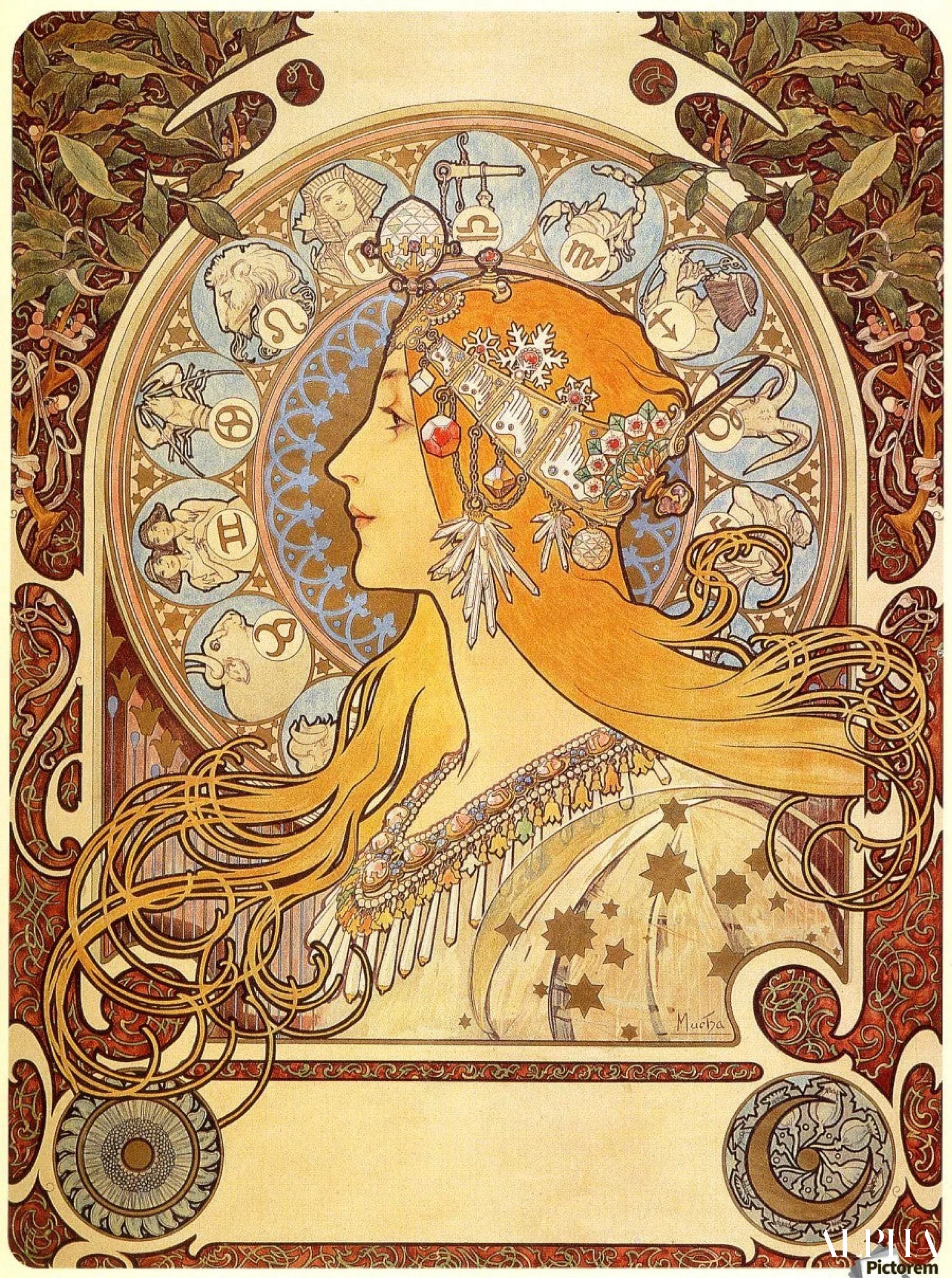 150 Famous Paintings by Alphonse Mucha