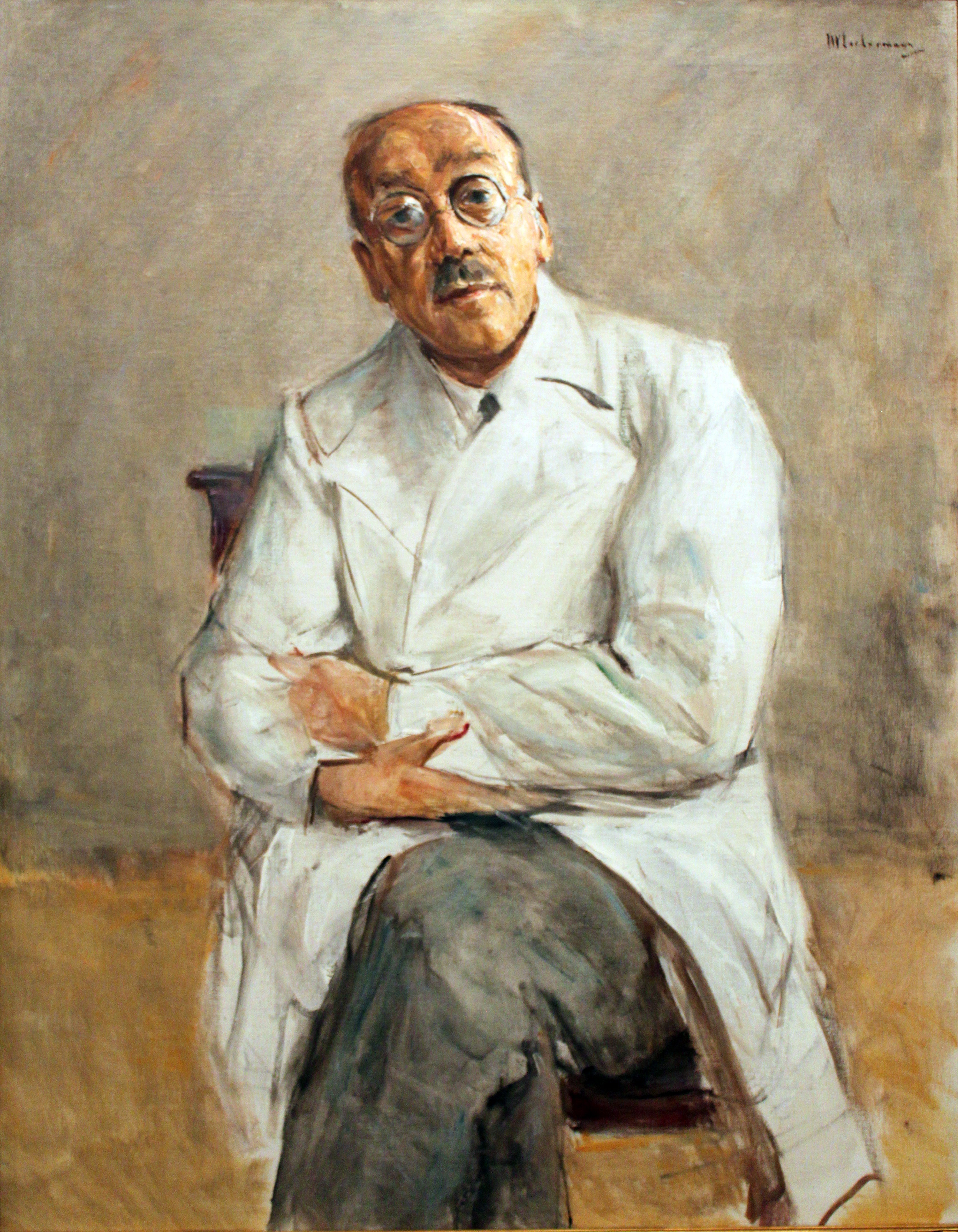 The Surgeon Ferdinand Sauerbruch - Max Liebermann