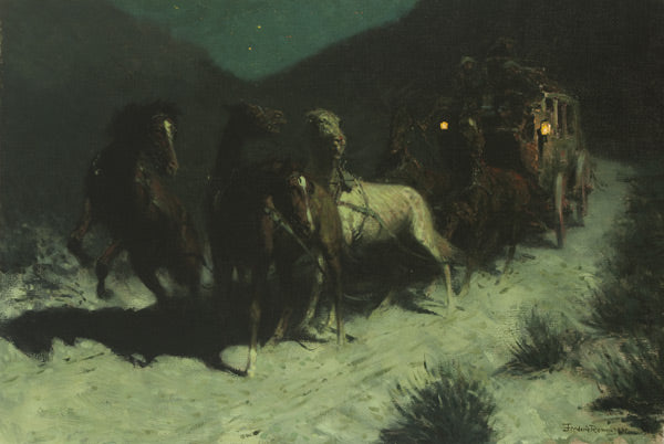 Une souillure dans le vent - Frederic Remington