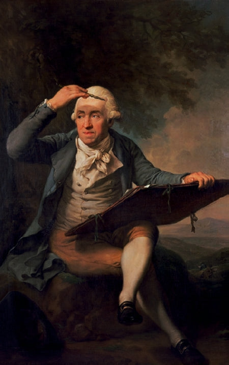 Portrait d'Adrian Zingg - Anton Graff