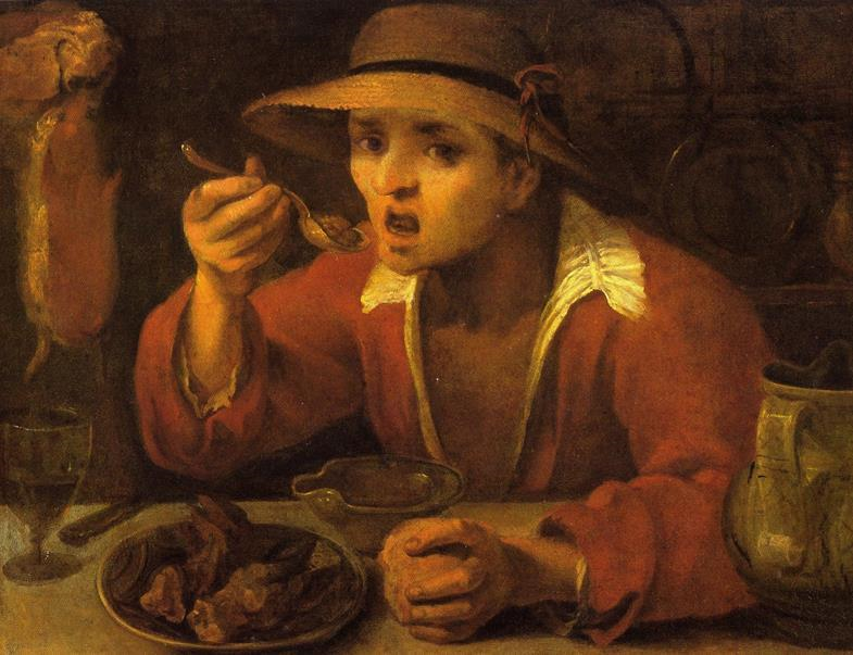 Le mangeur de haricots - Annibale Carracci