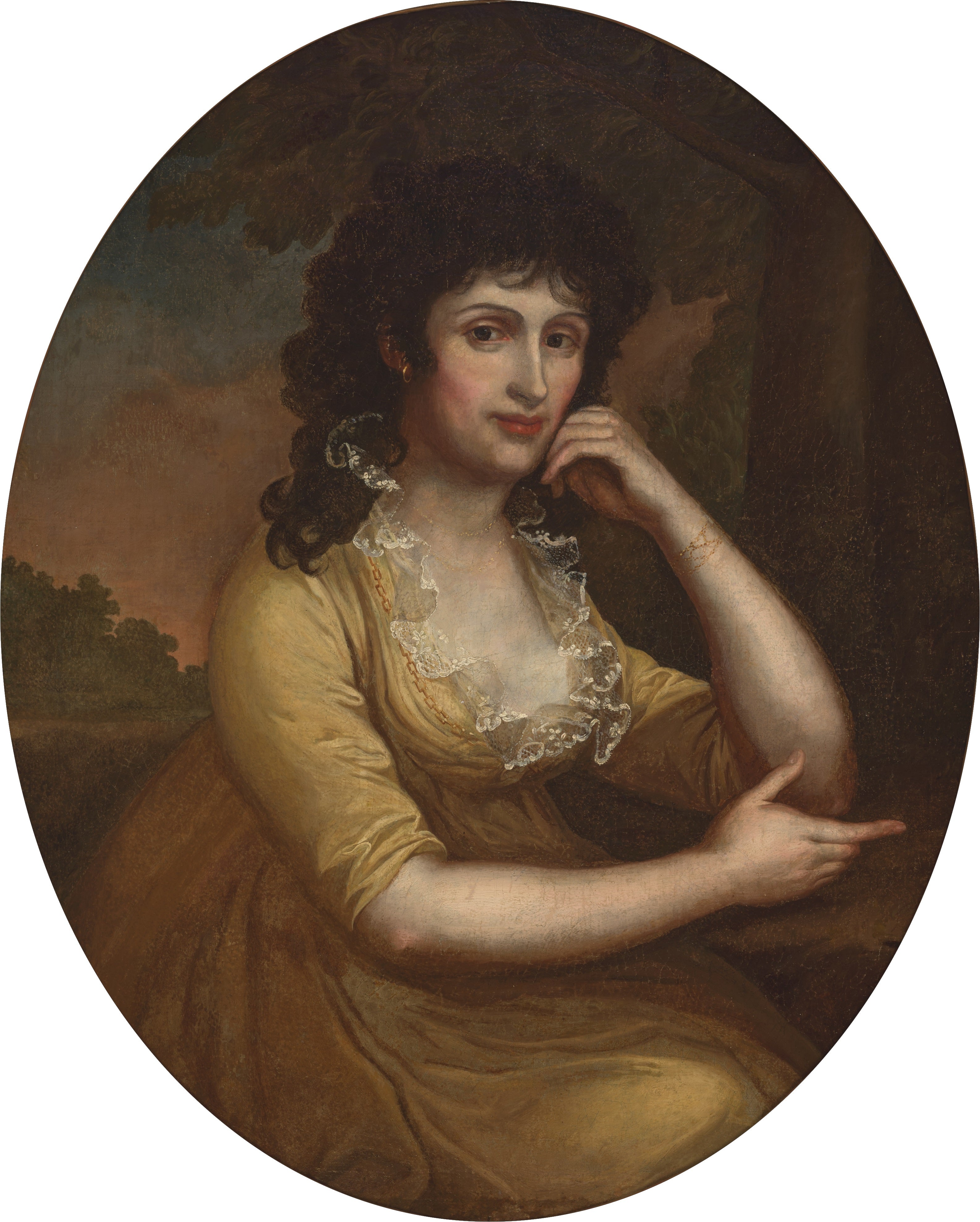 Portrait de Dorota Czartoryska née Jabłonowska - Anton Graff