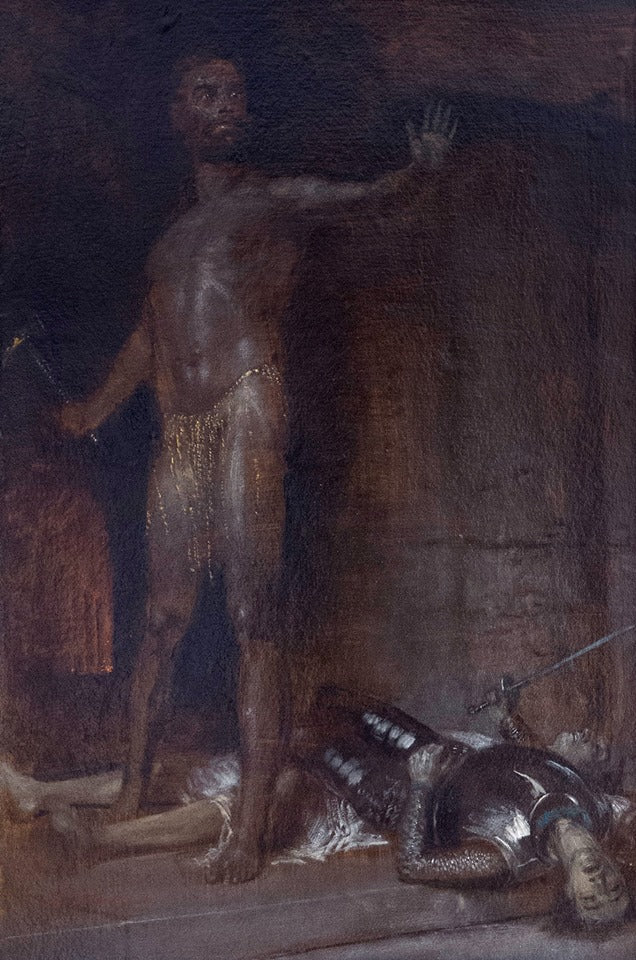 Le gardien du trésor - Arnold Böcklin