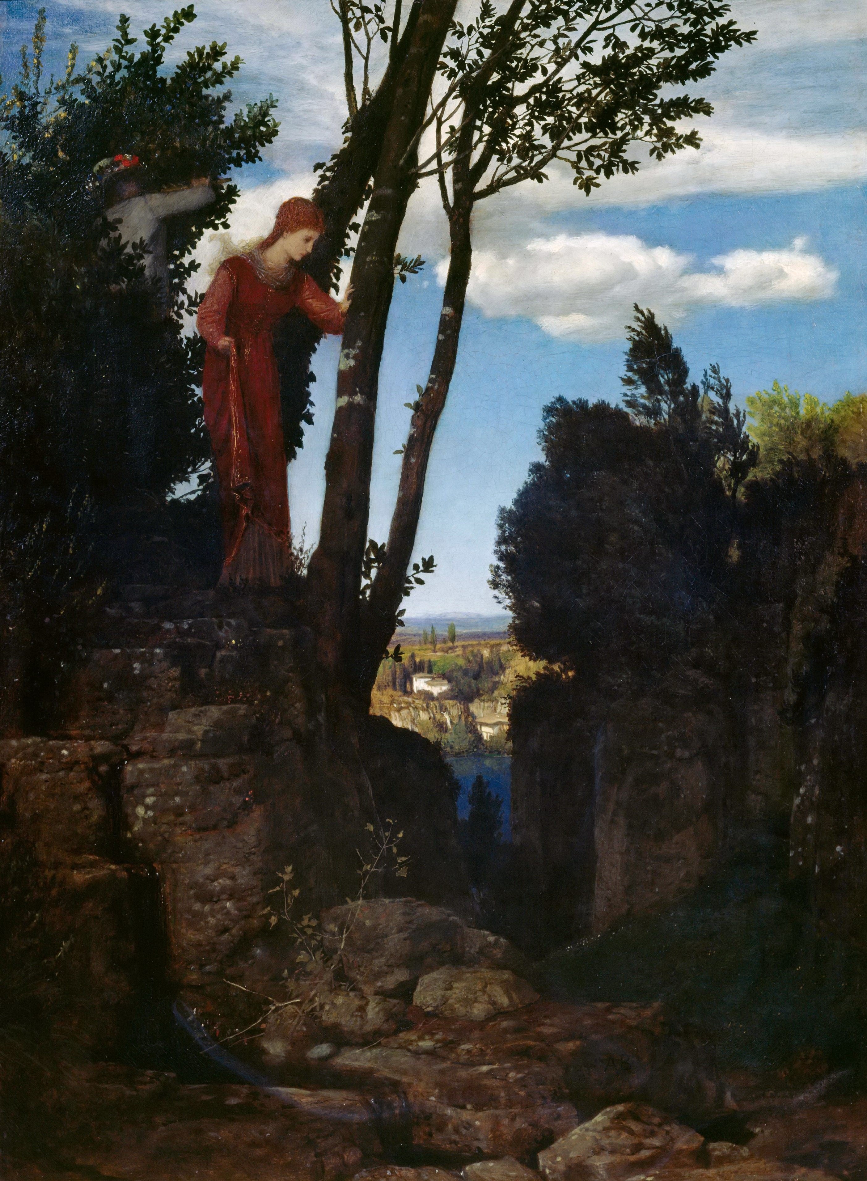 La lune de miel - Arnold Böcklin