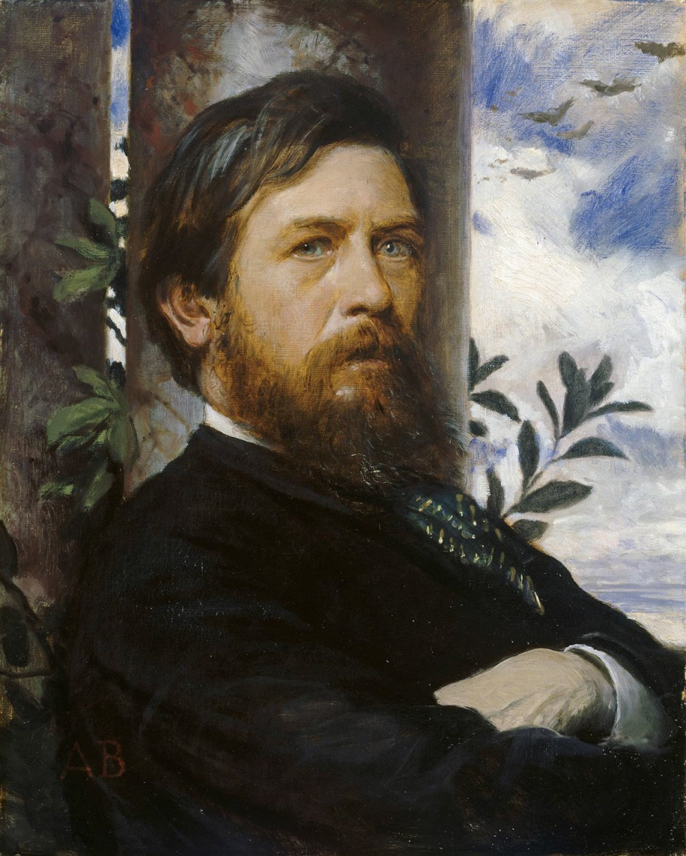 Autoportrait - Arnold Böcklin