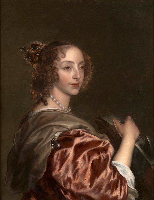 Henriette Marie de France - Antoine van Dyck
