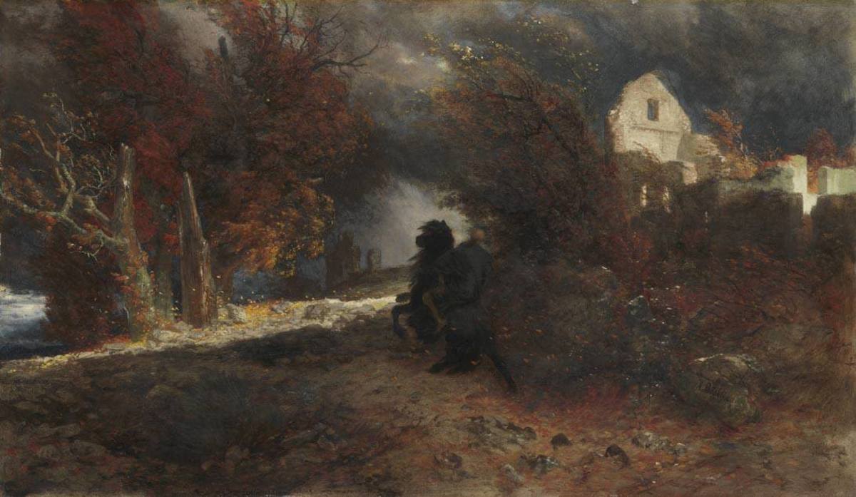 La chevauchée de la mort - Arnold Böcklin