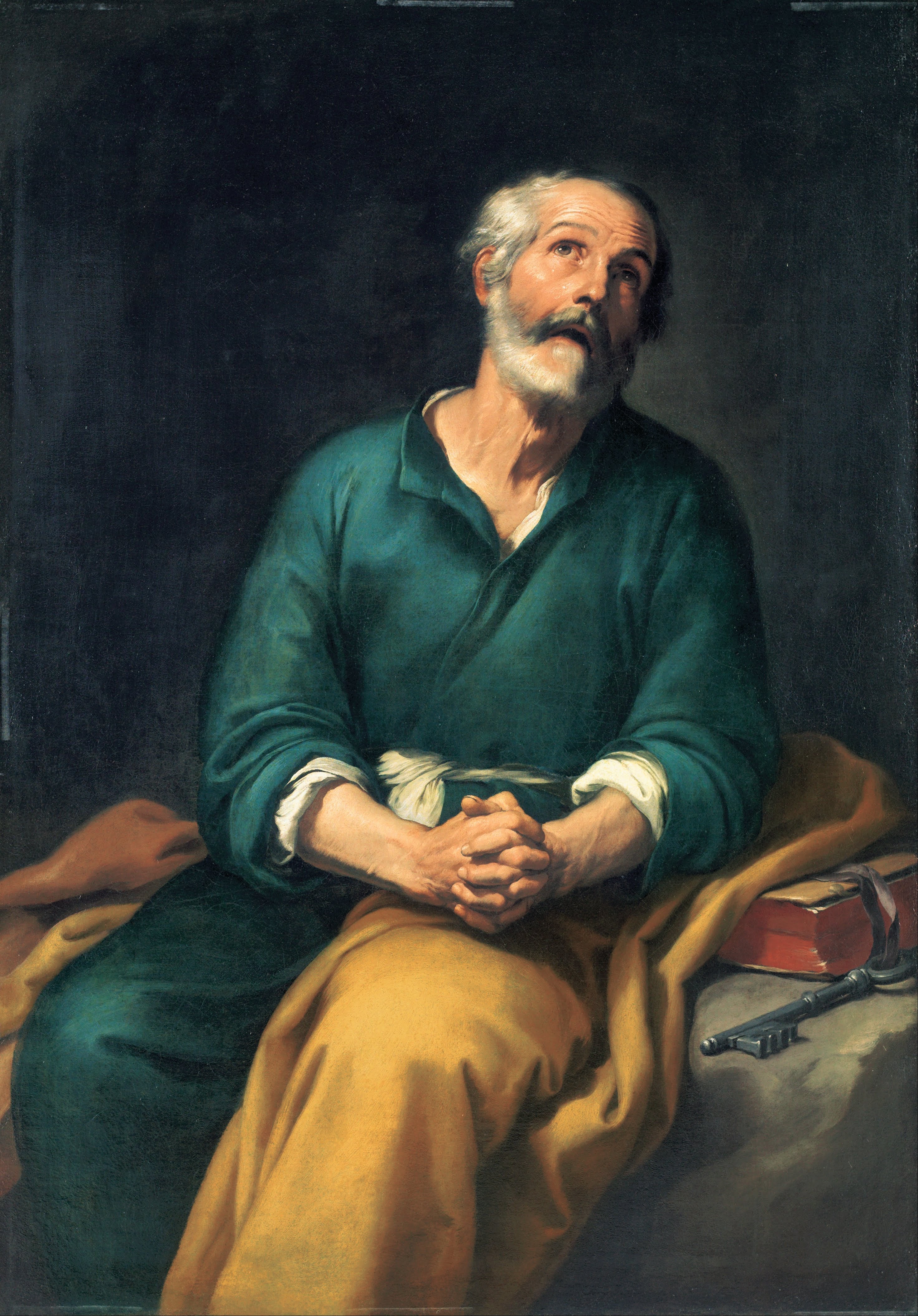 Saint Pierre en larmes - Bartolomé Esteban Murillo