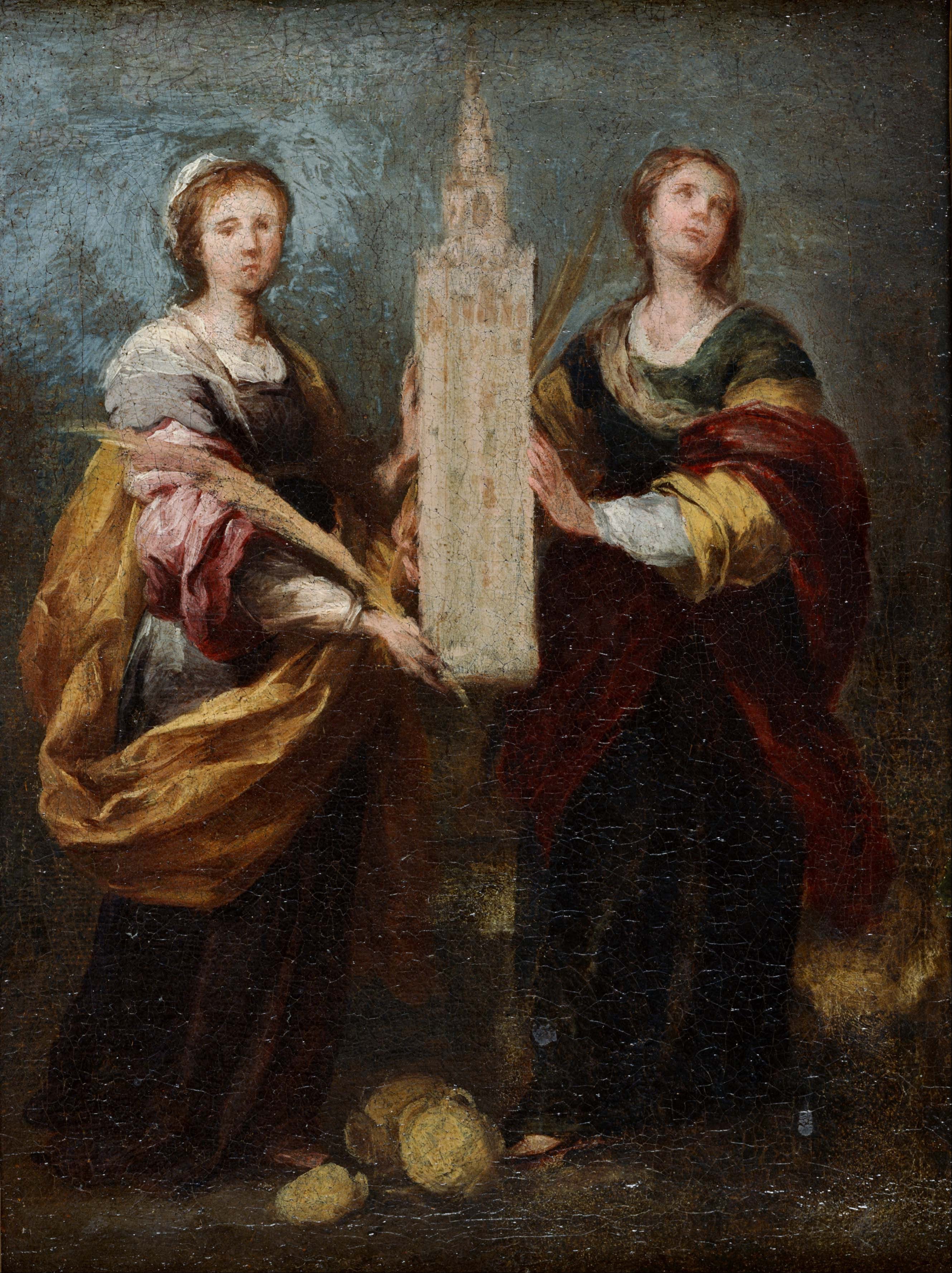 Sainte Justa et Sainte Rufina - Bartolomé Esteban Murillo