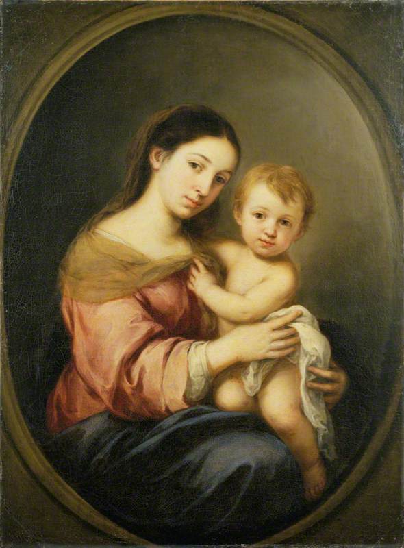 La Vierge à l'Enfant - Bartolomé Esteban Murillo
