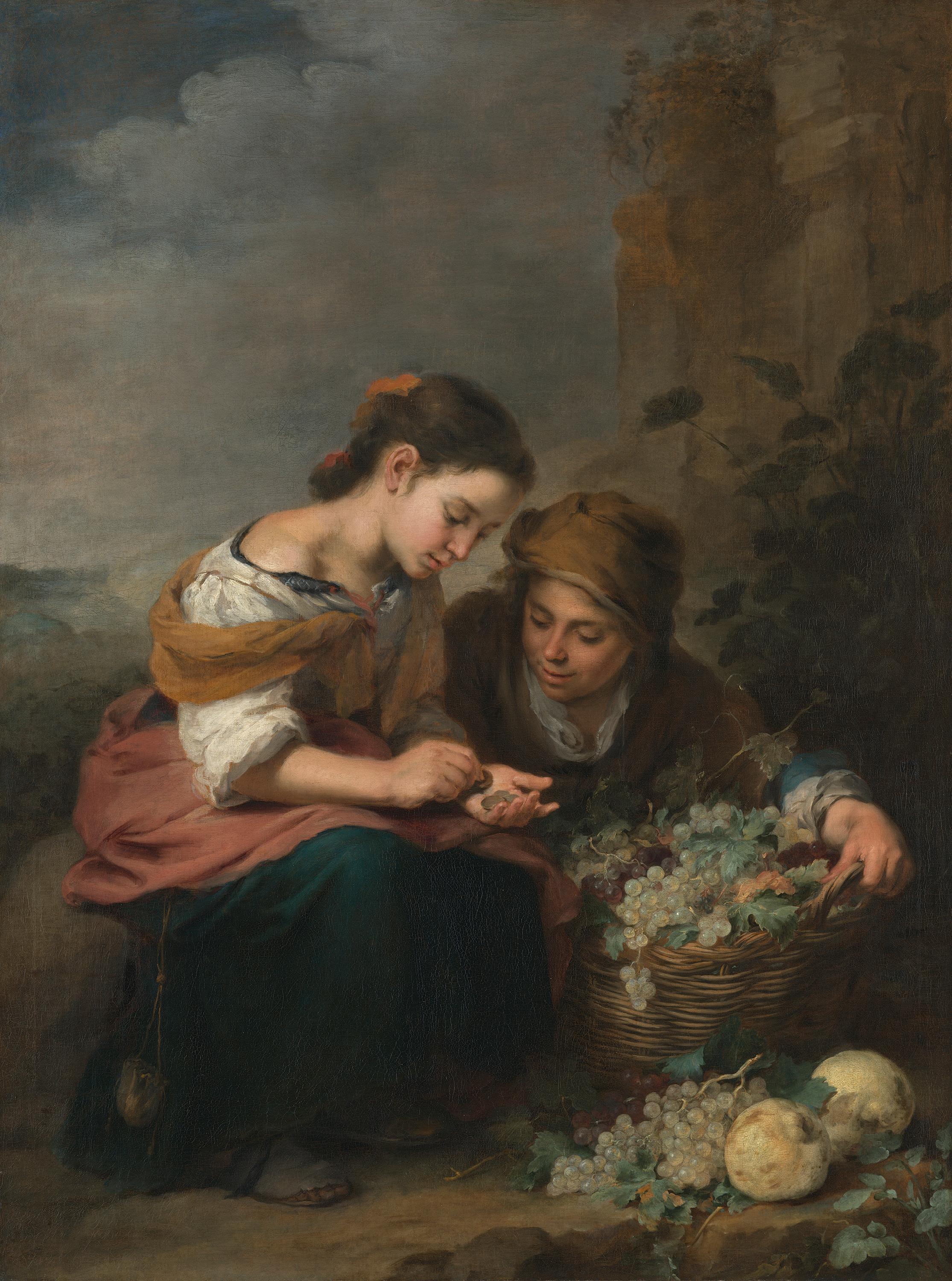 La petite marchande de fruits - Bartolomé Esteban Murillo