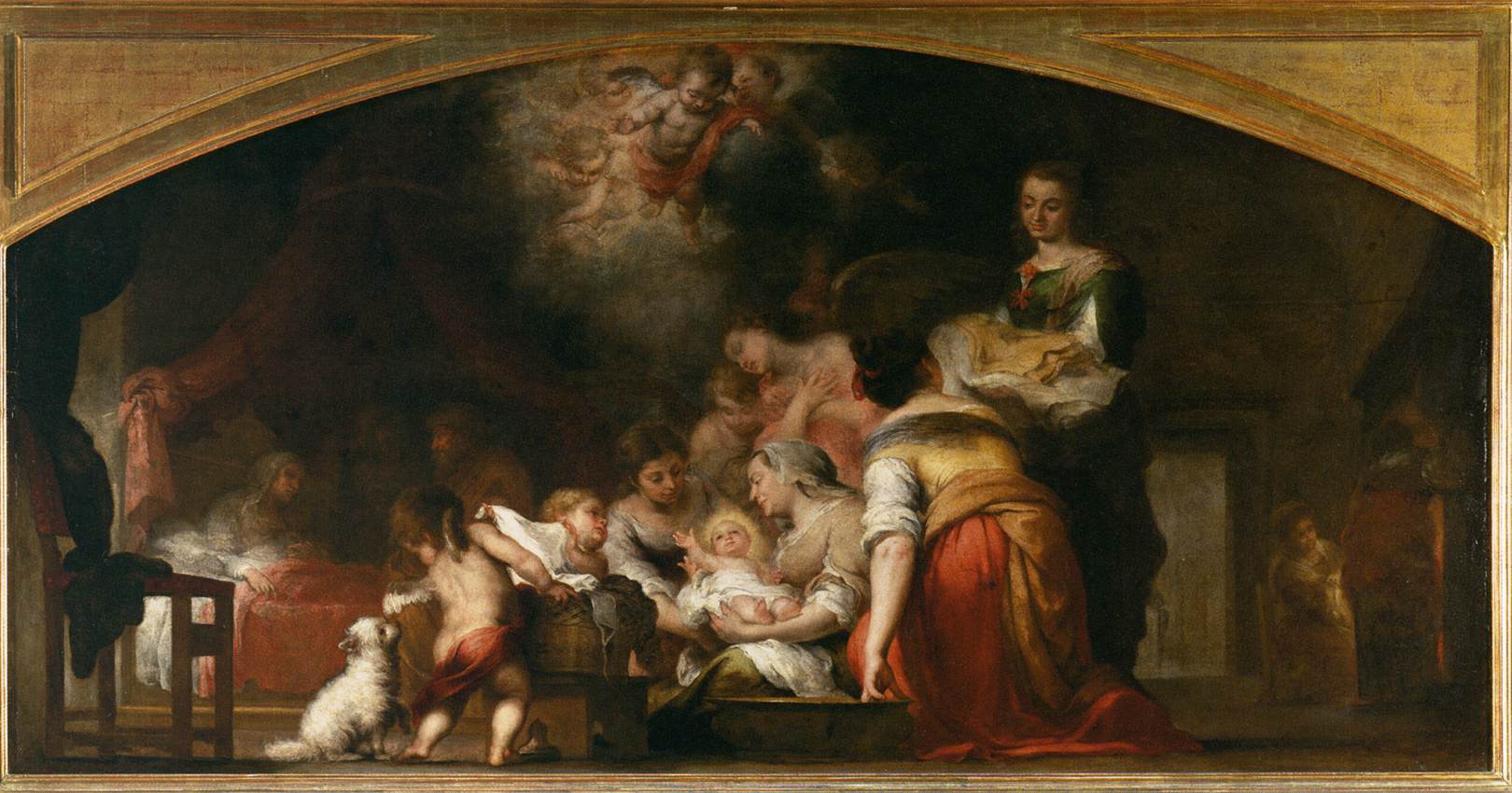 La Naissance de la Vierge - Bartolomé Esteban Murillo