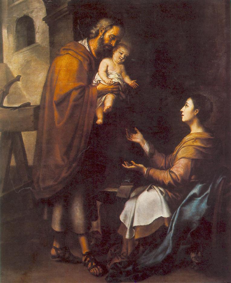 La Sainte Famille - Bartolomé Esteban Murillo
