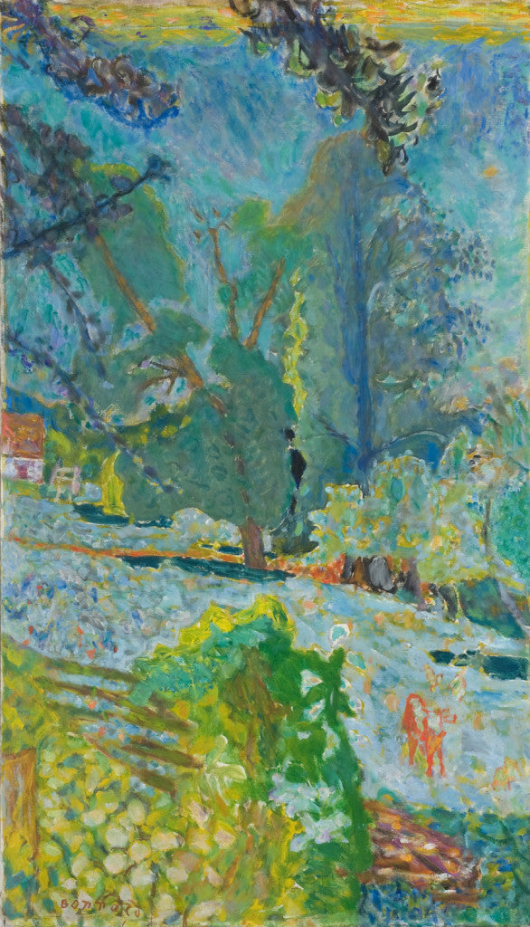 Reproduction du tableau « Paysage normand - Pierre Bonnard » par Alpha Reproduction en peinture à l’huile
