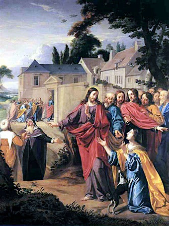 Le Christ et la Cananéenne - Philippe de Champaigne