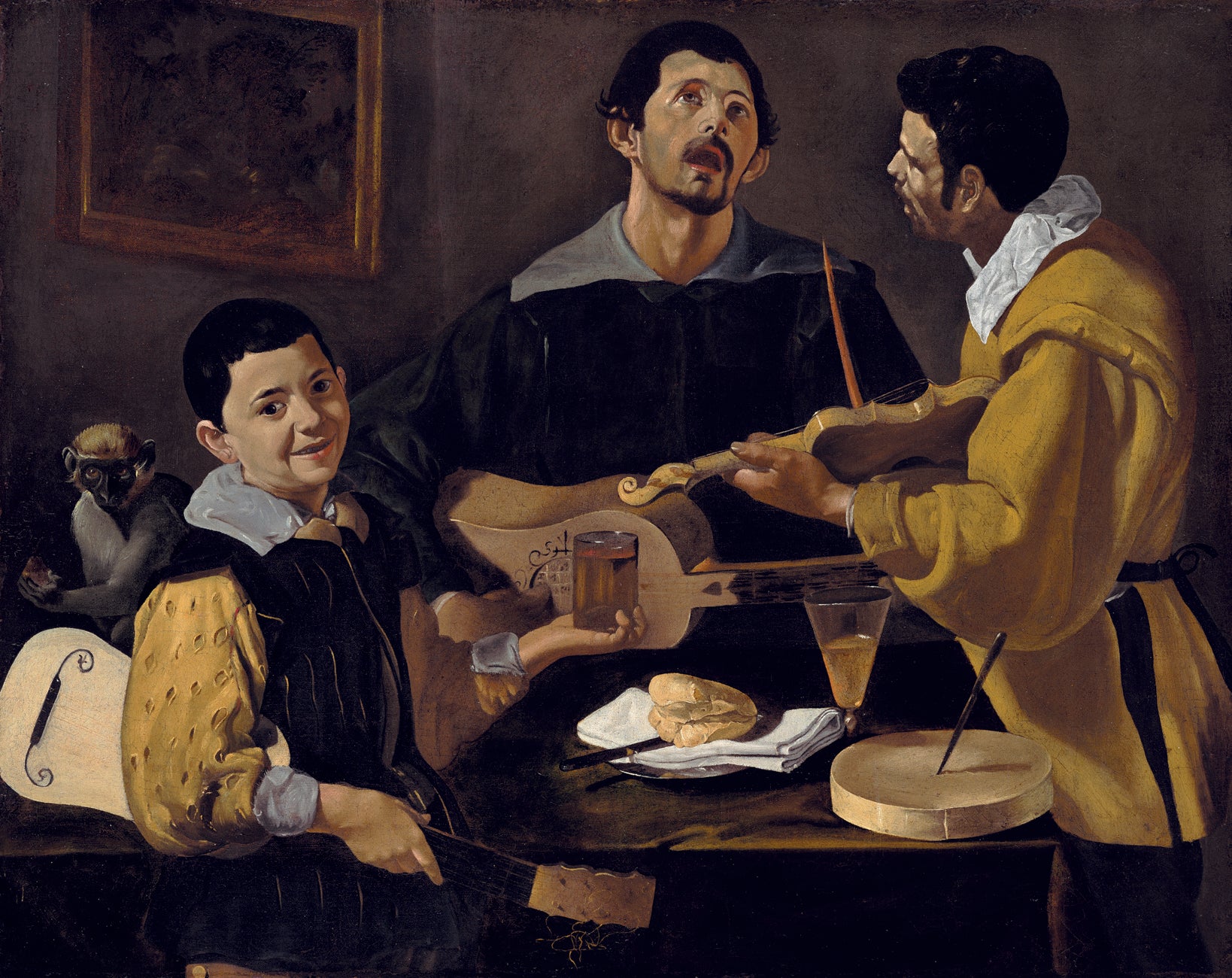 Trois musiciens - Diego Velázquez