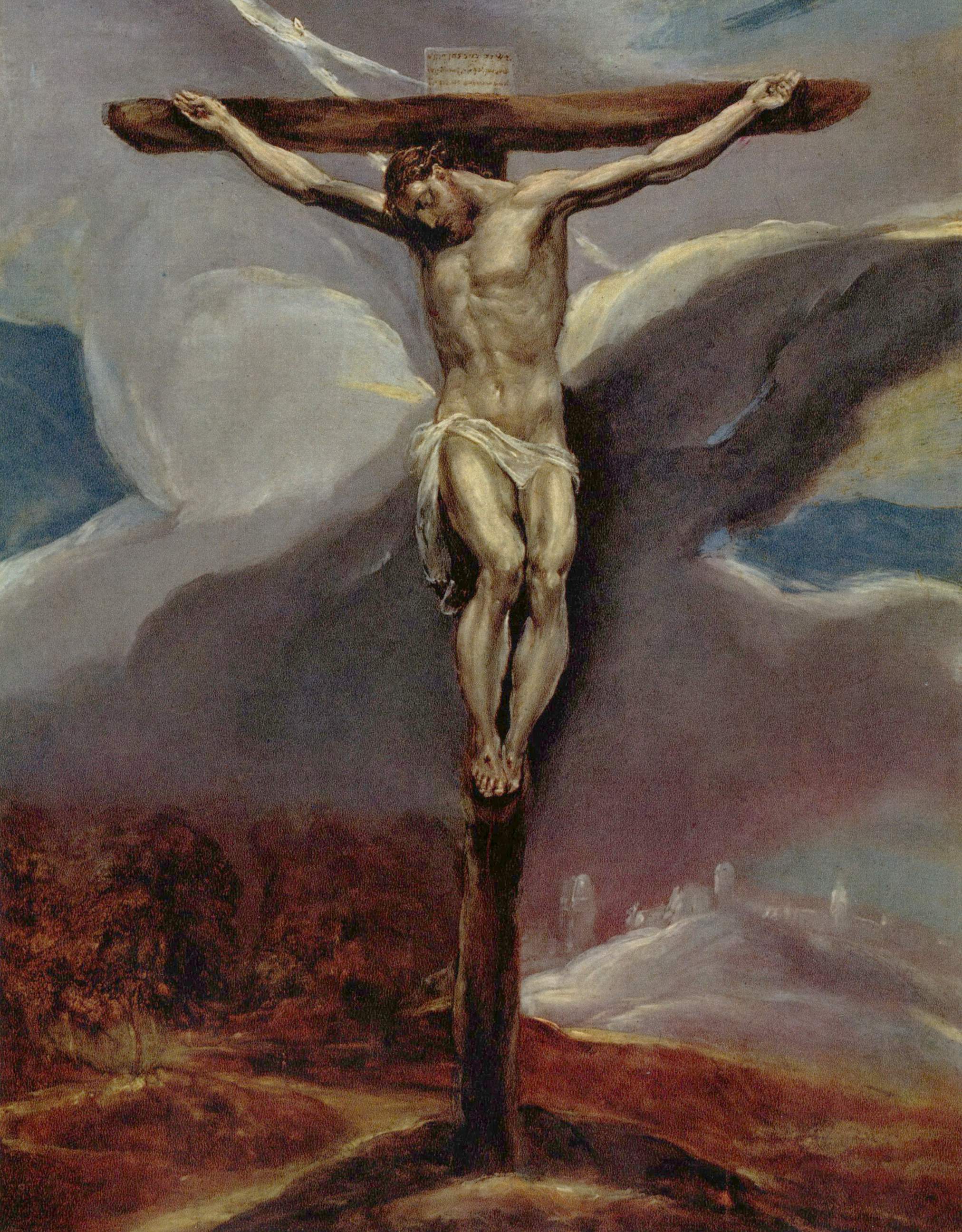 Christ en croix - El Greco