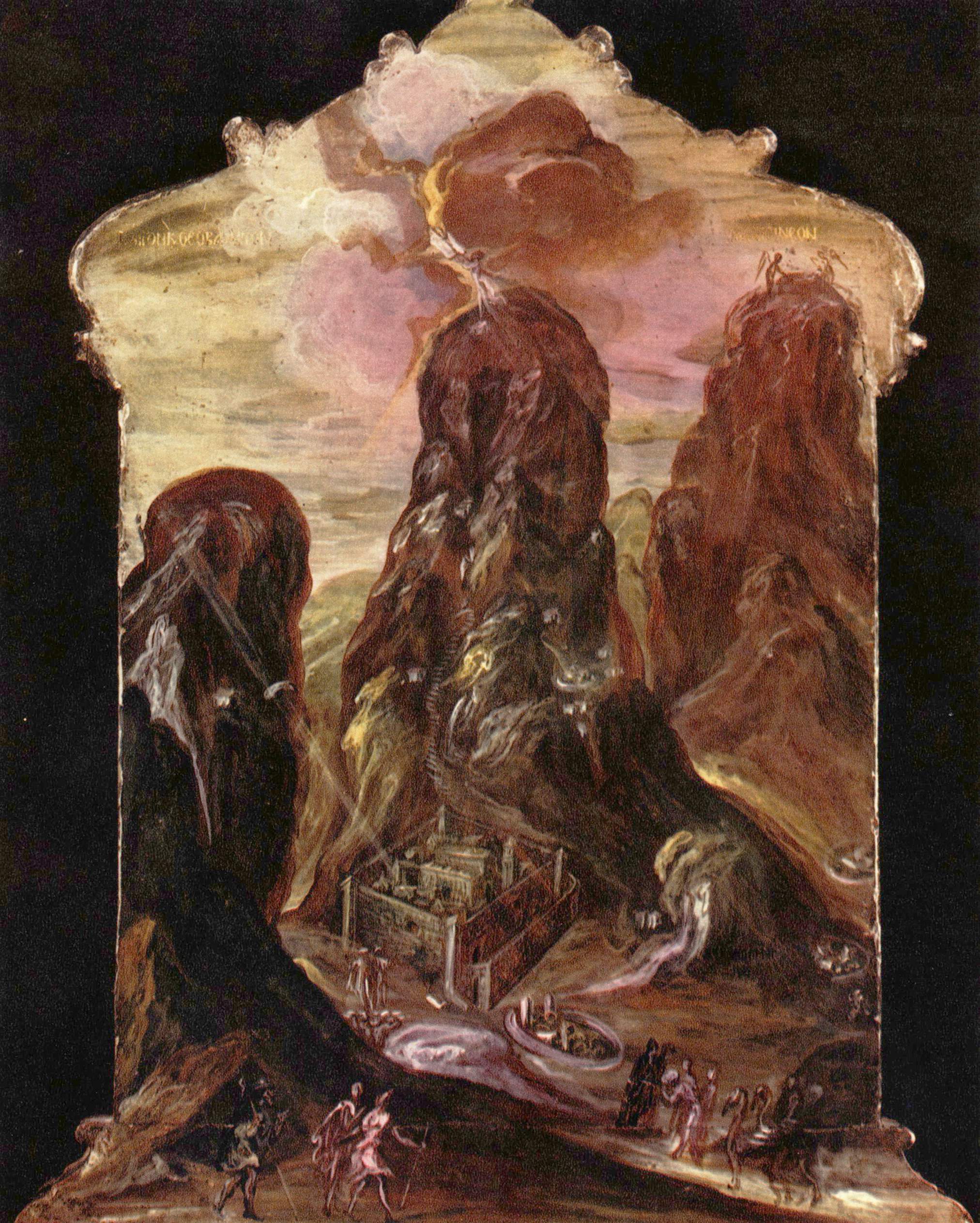 Mont Sinaï - El Greco