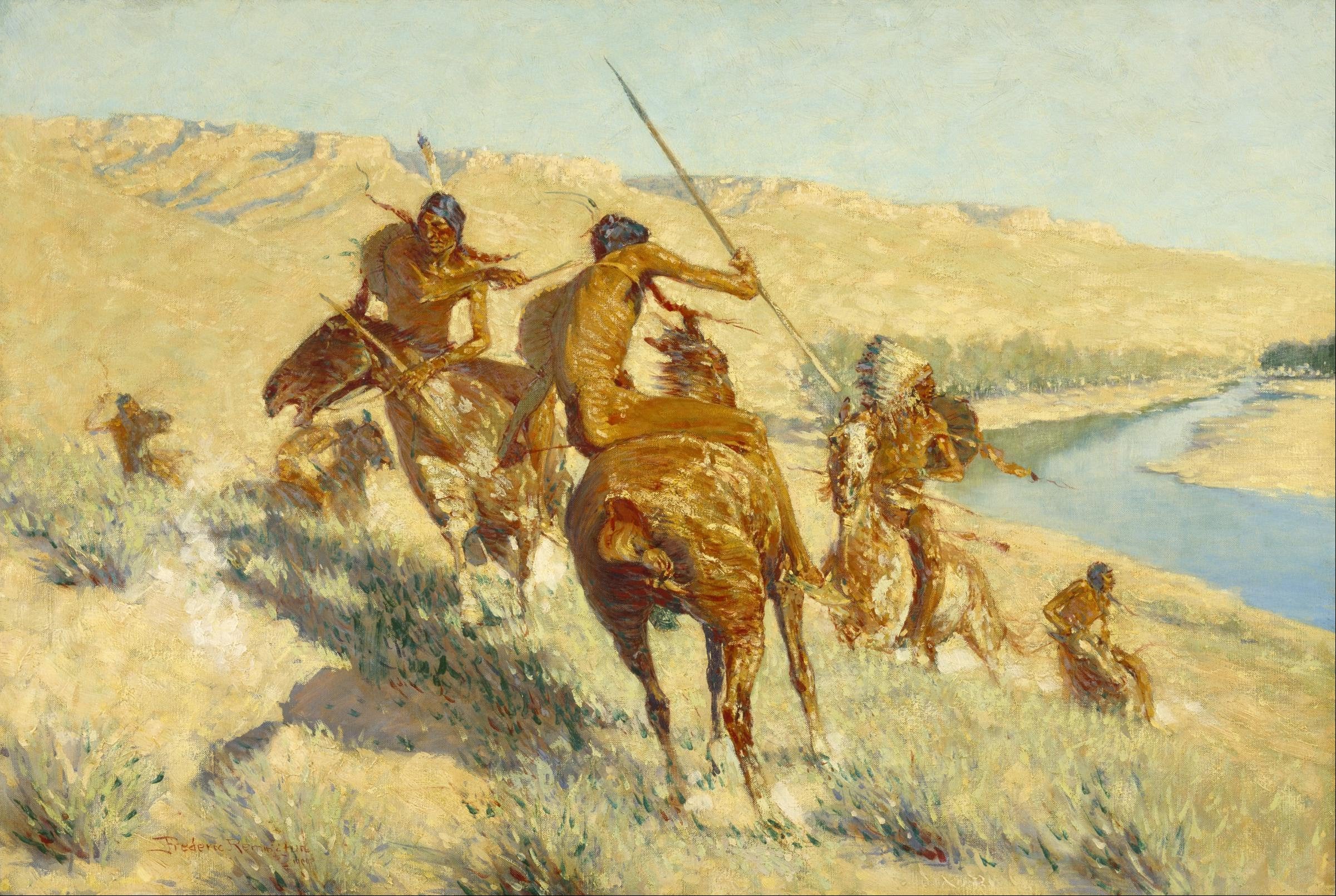 Épisode du Buffalo Gun - Frederic Remington