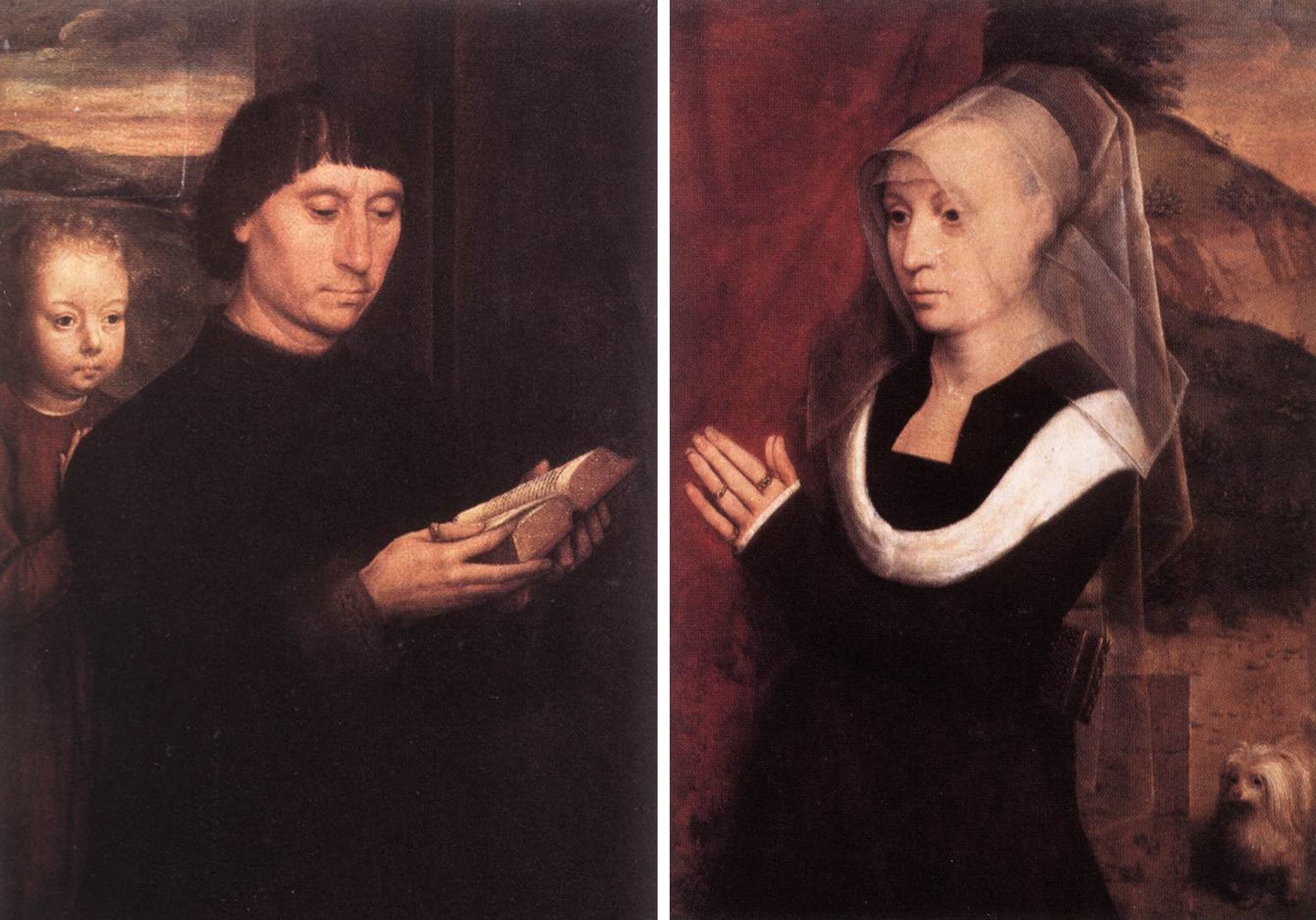 Portraits de deux donateurs - Hans Memling