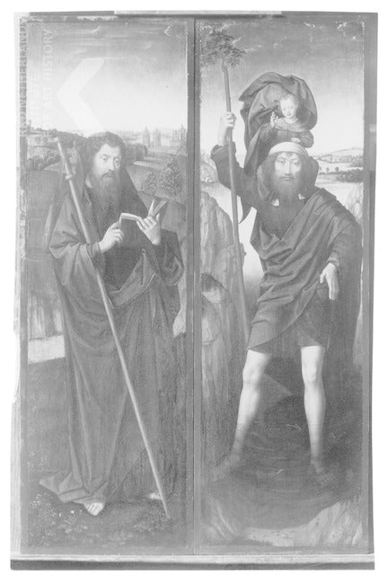 Saint Jacques et Saint Christophe - Hans Memling