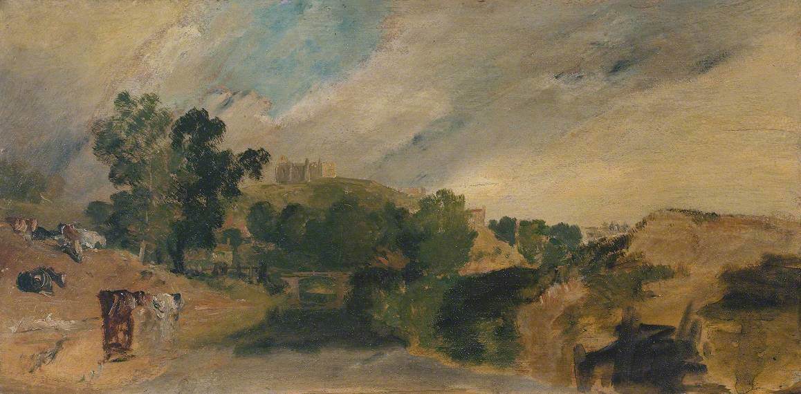 Reproduction du tableau « St Catherine’s Hill, Guildford - J. M. W. Turner » par Alpha Reproduction en peinture à l’huile