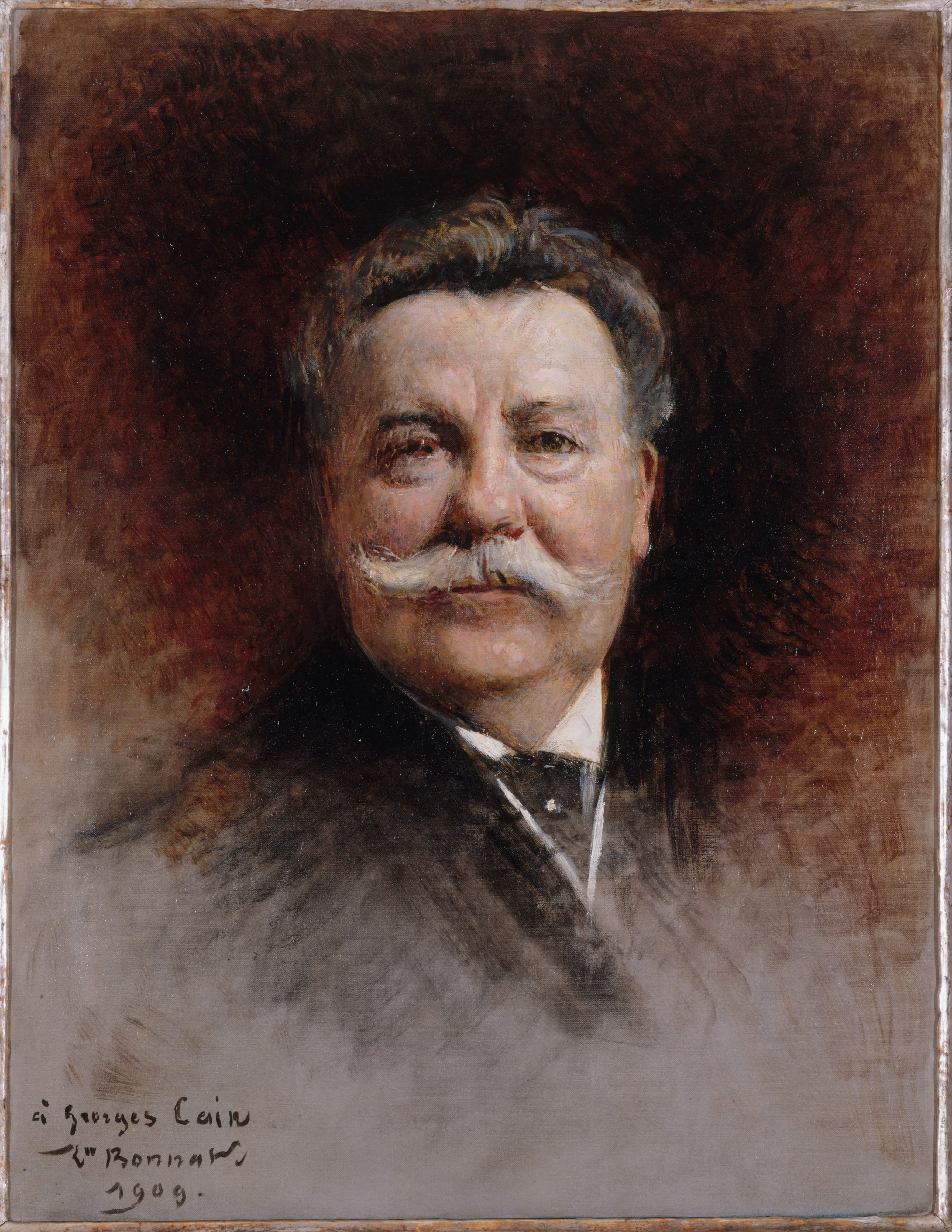Portrait de Georges Cain (1853-1919), peintre et littérateur - Léon Bonnat