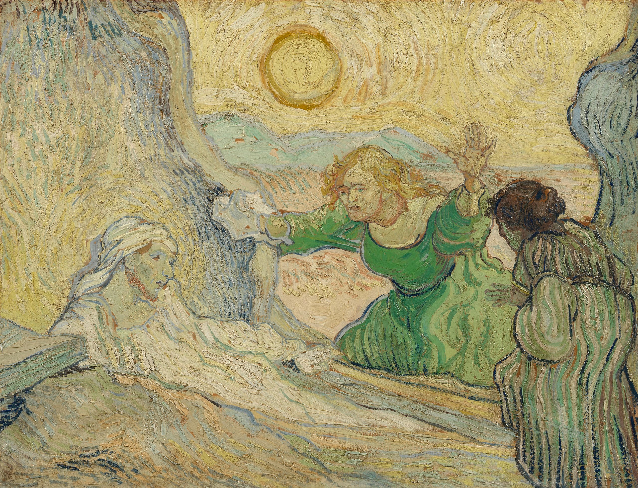 The Resurrection of Lazarus - Vincent van Gogh