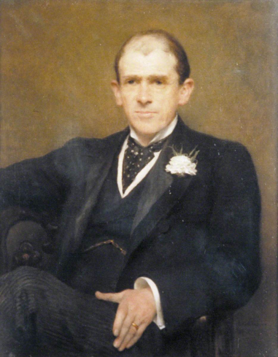 William Whitaker Thompson (1857–1920), président du conseil du comté de Londres - Lawrence Alma-Tadema
