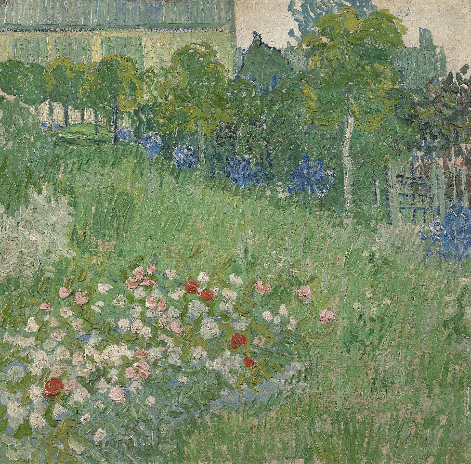 The Garden of Daubigny - Vincent van Gogh