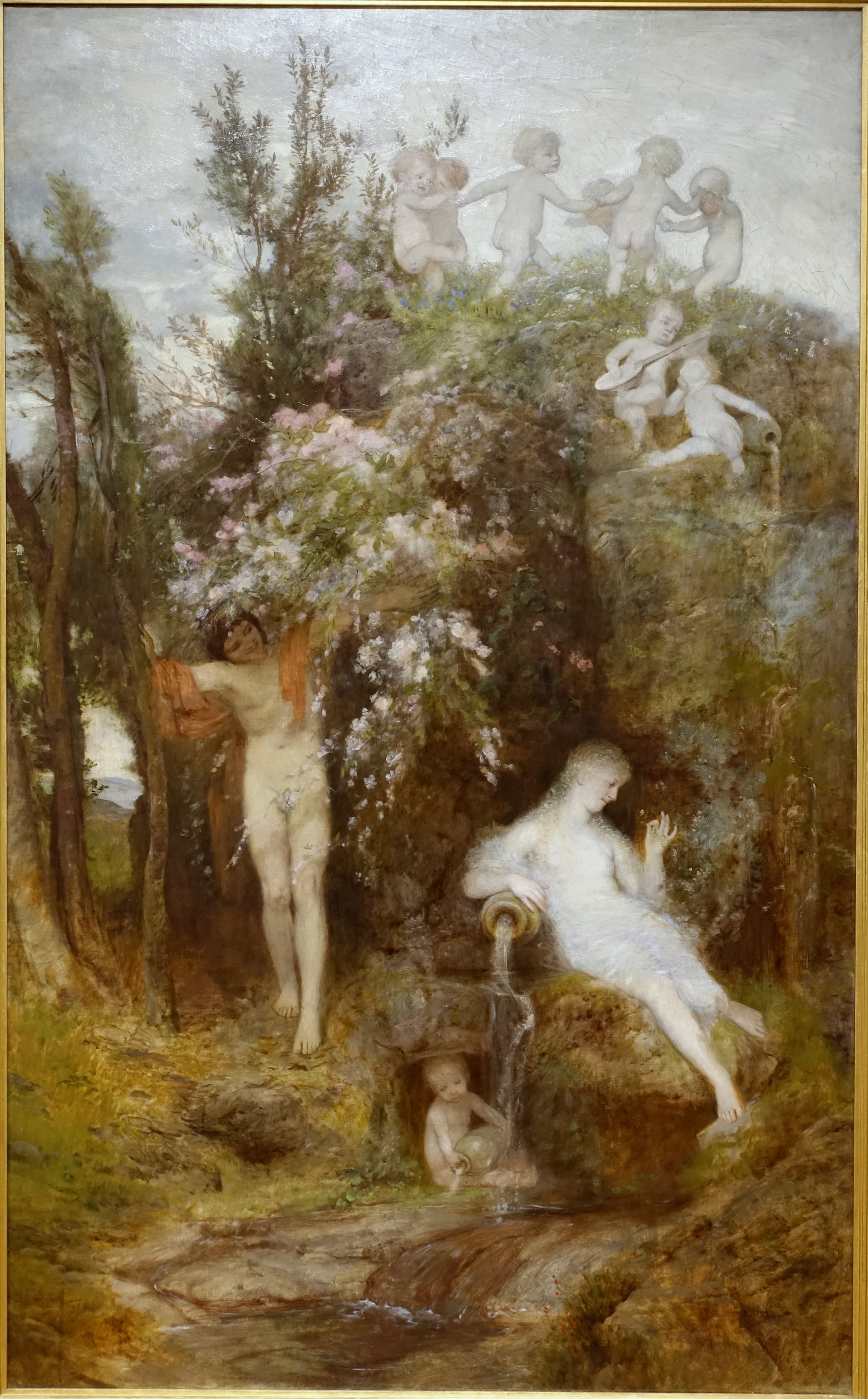 Printemps d'amour - Arnold Böcklin