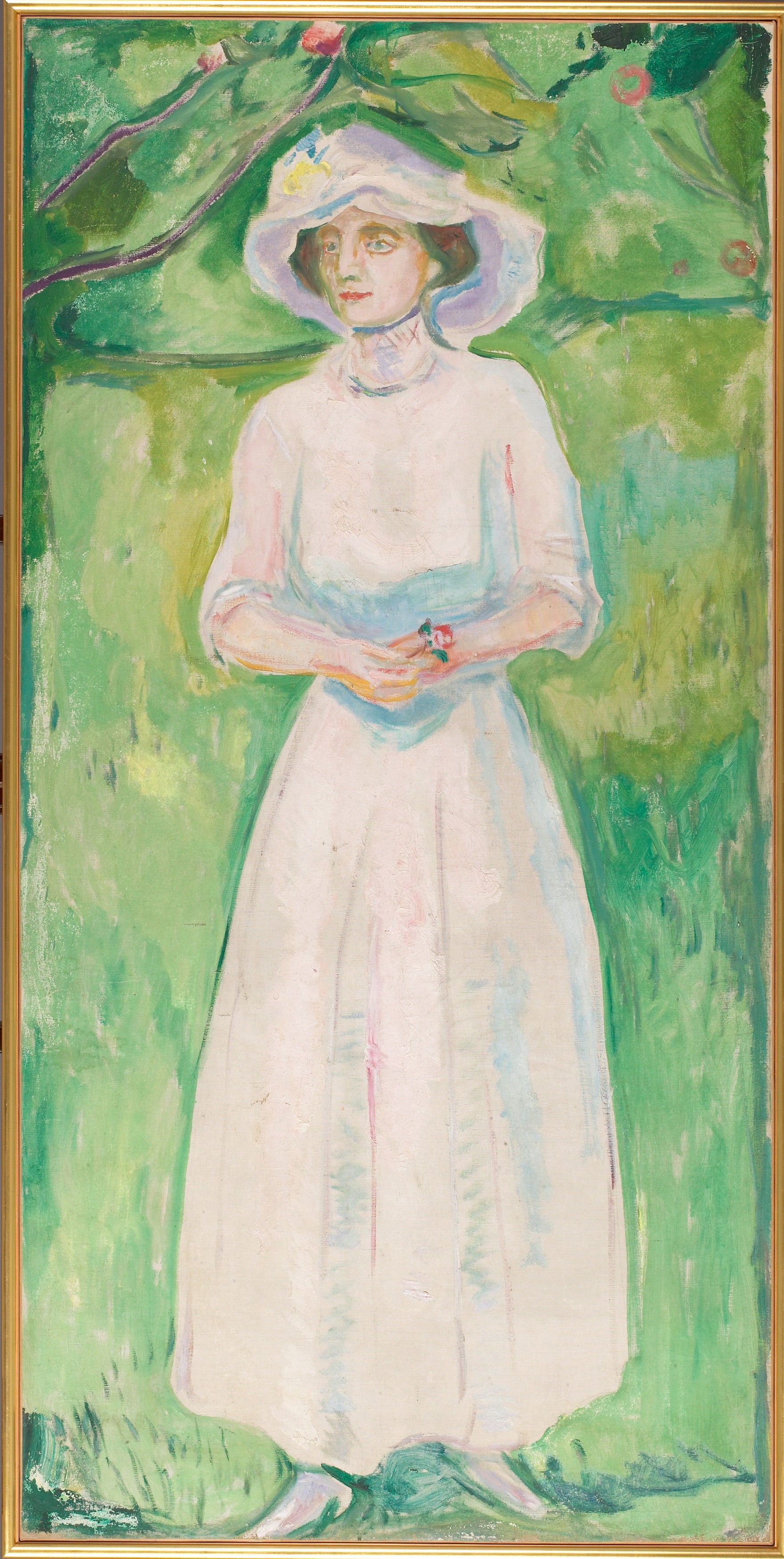 Reproduction du tableau « Irmgard Steinbart - Edvard Munch » par Alpha Reproduction en peinture à l’huile