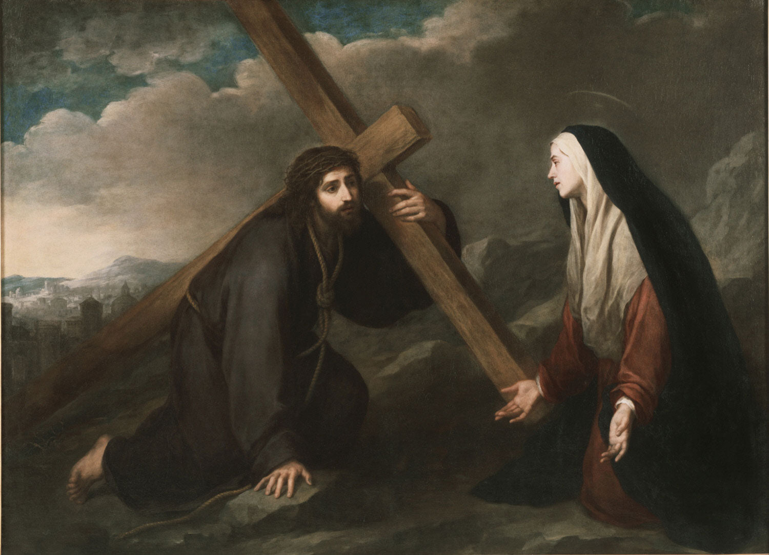 Le Christ portant la croix - Bartolomé Esteban Murillo
