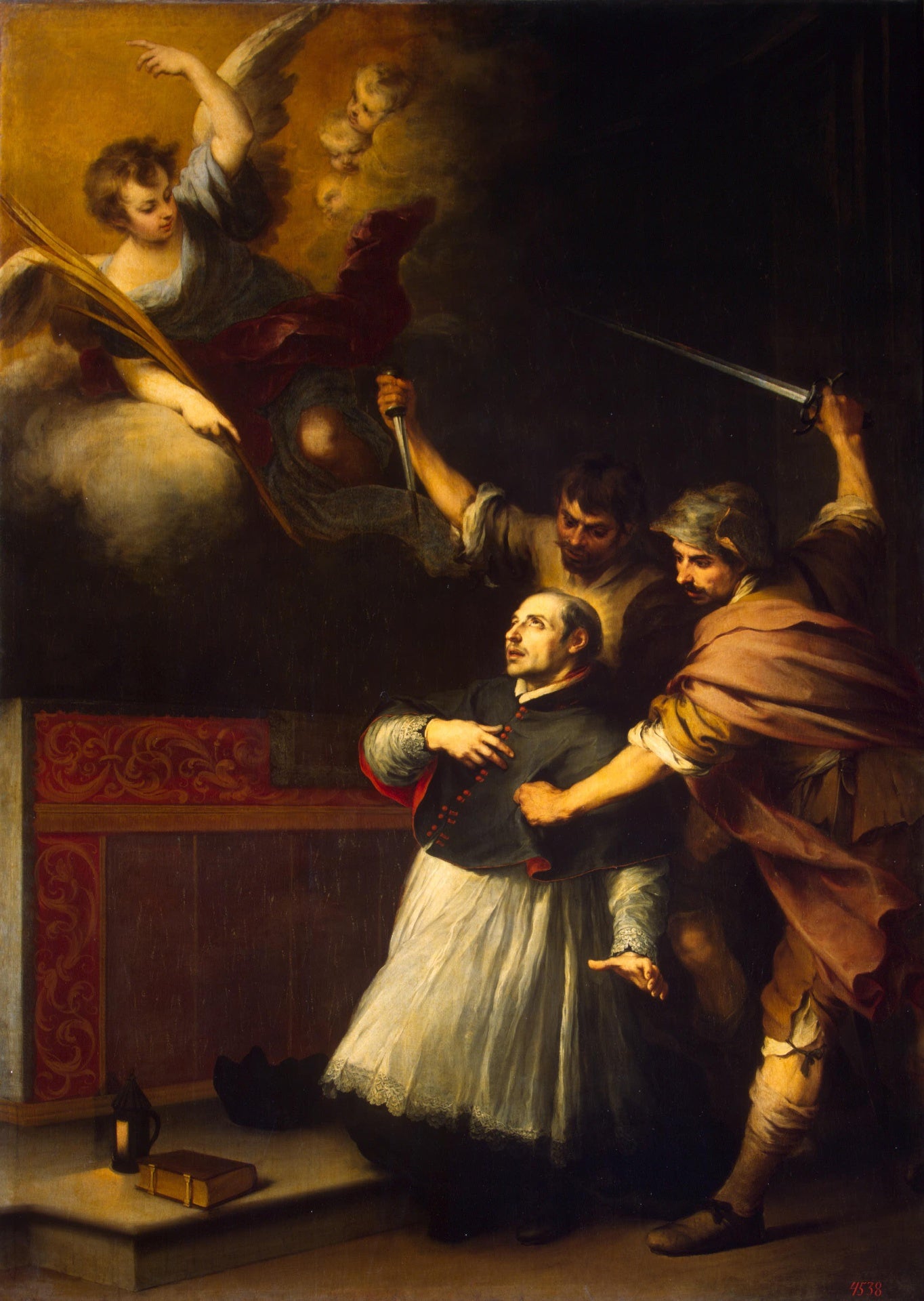 Mort de l'inquisiteur Pedro de Arbues - Bartolomé Esteban Murillo