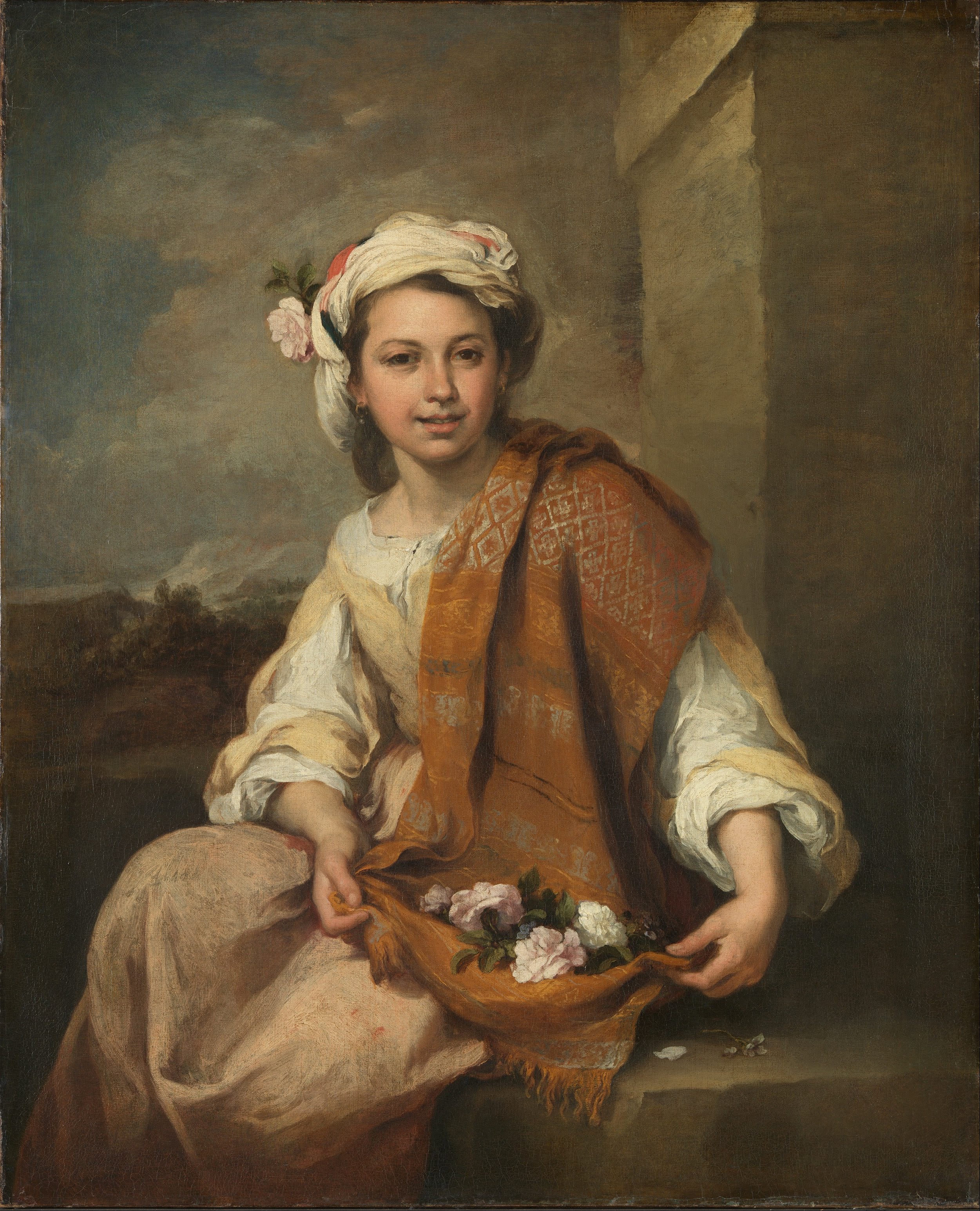 La Fleuriste - Bartolomé Esteban Murillo