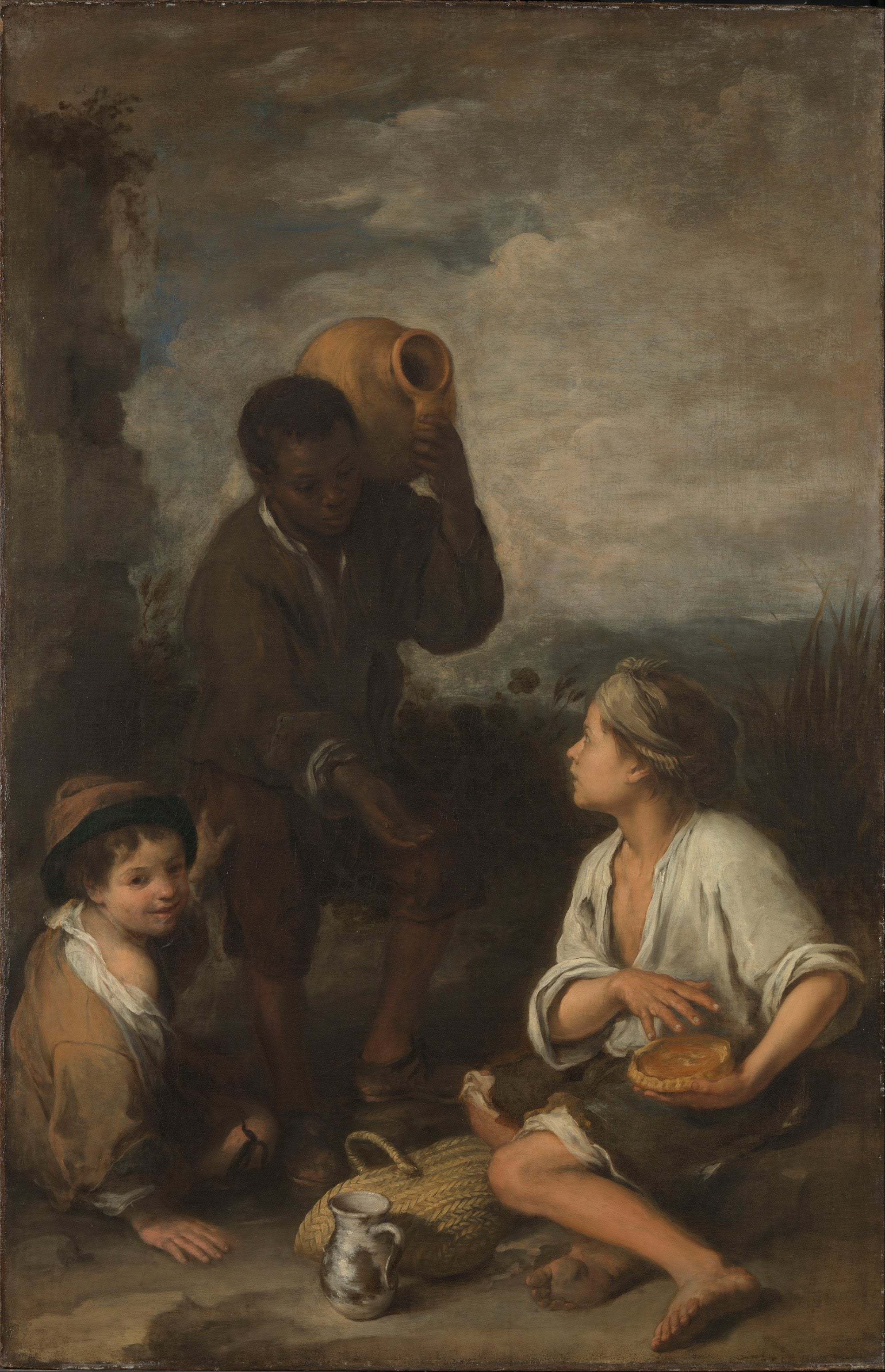 Trois garçons - Bartolomé Esteban Murillo