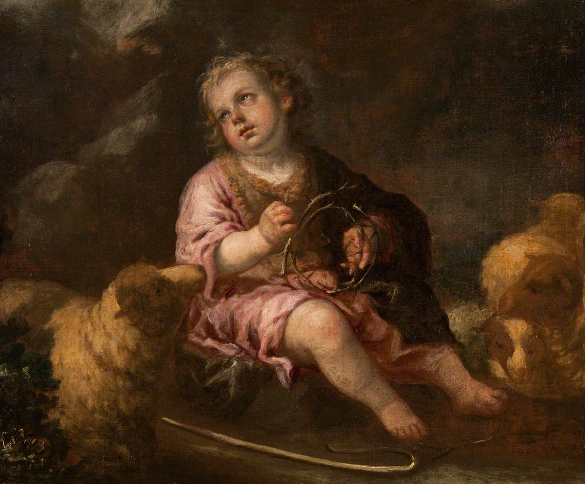 L'Enfant Jésus comme Bon Pasteur - Bartolomé Esteban Murillo