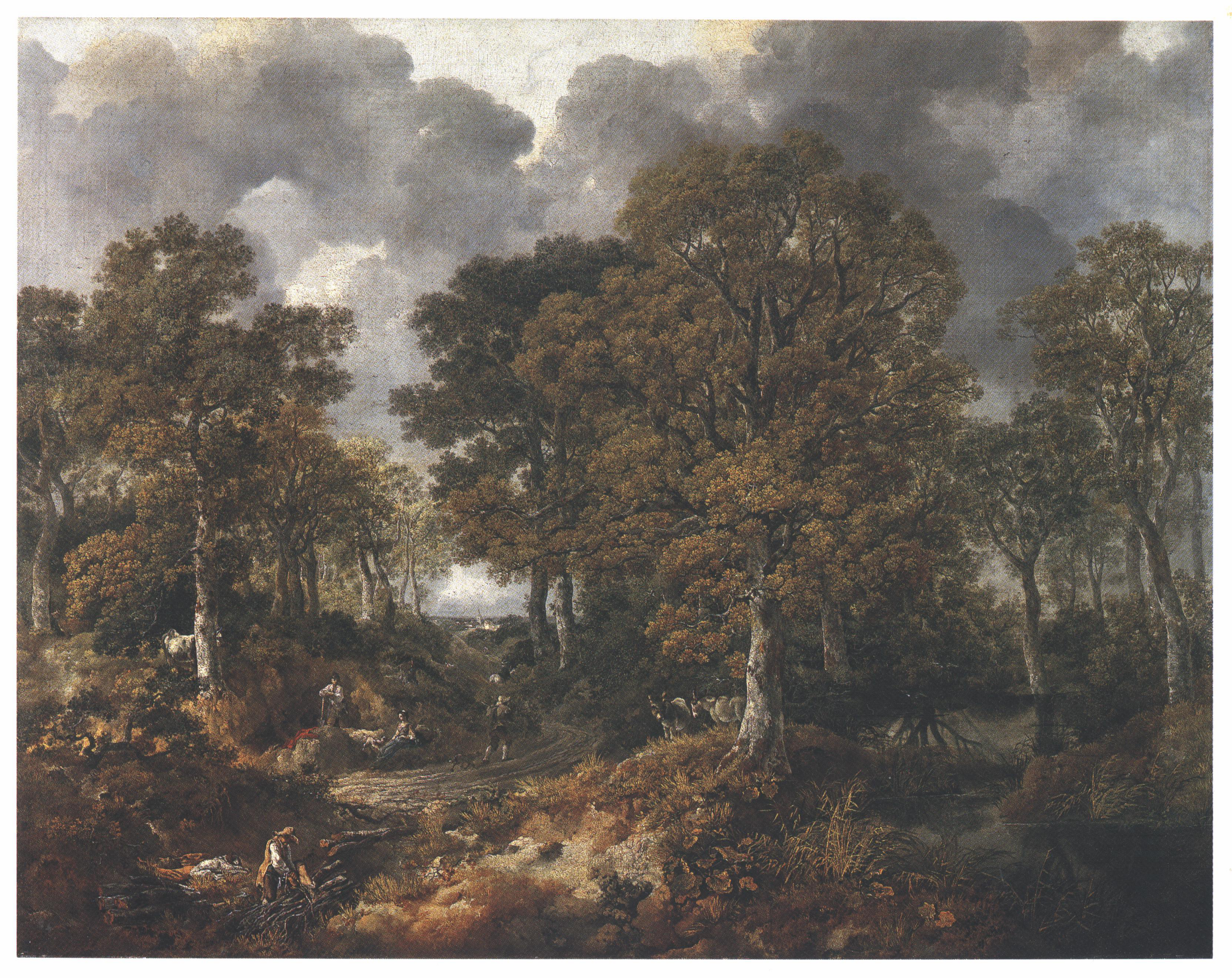 Cornard Wood, près de Sudbury, Suffolk - Thomas Gainsborough