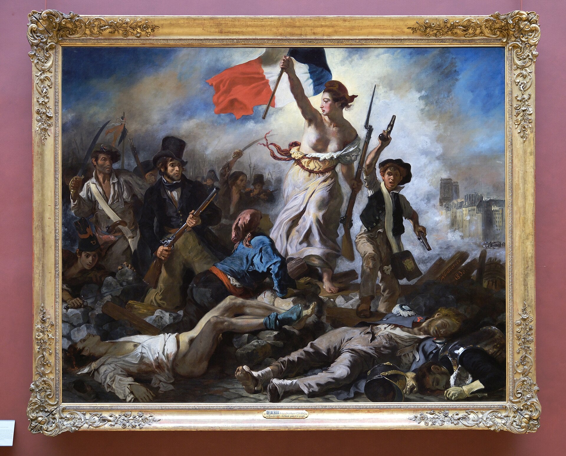 Liberty Leading the People - Eugène Delacroix
