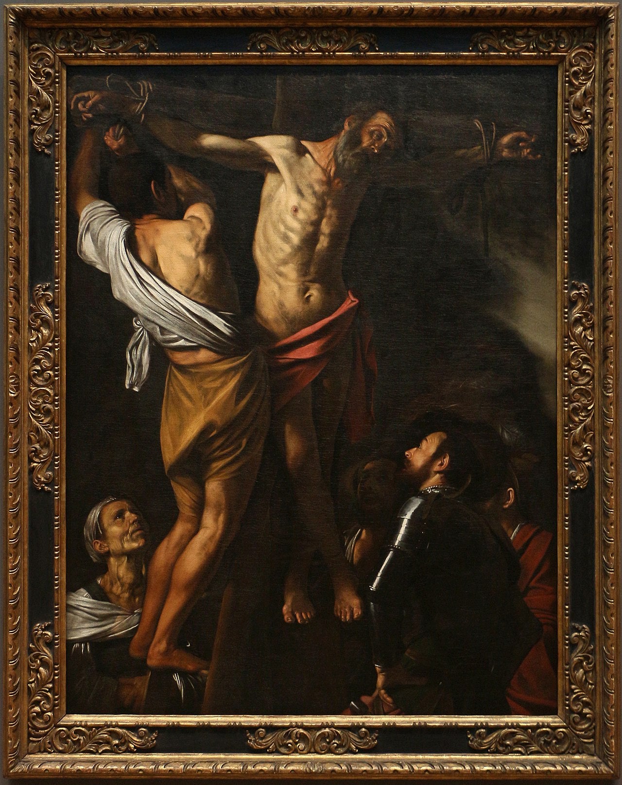 The Crucifixion of Saint Andrew - Caravaggio