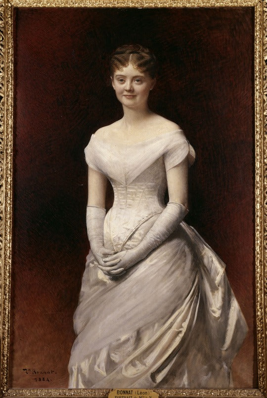 Portrait de Mlle Denouille - Léon Bonnat