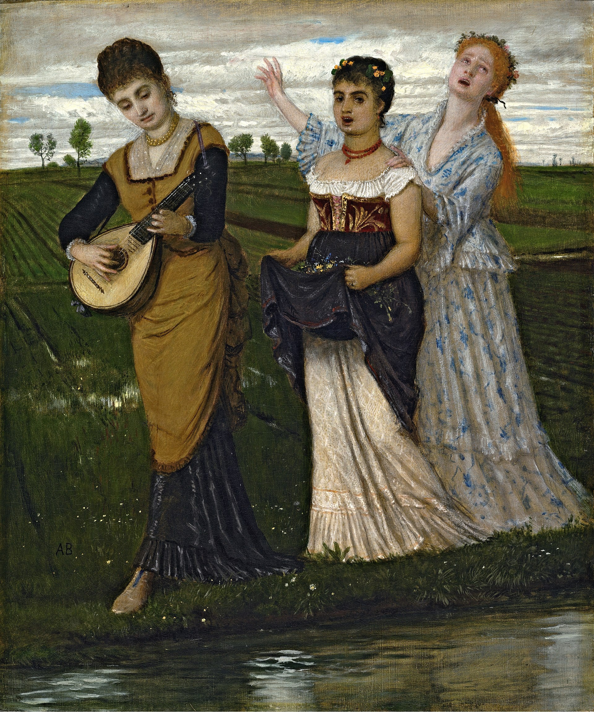 Printemps (Chants du printemps) - Arnold Böcklin