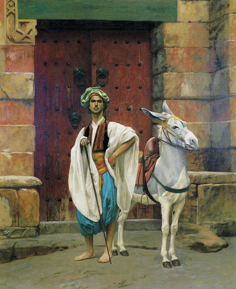 Saïs and His Donkey - Jean-Léon Gérôme