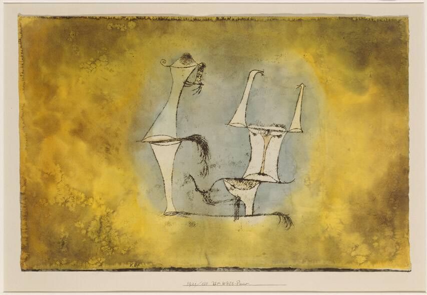 Primitive Couple - Paul Klee