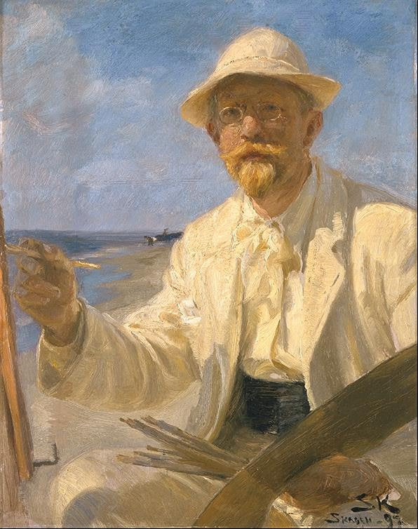 Self-Portrait, 1897 - Peder Severin Krøyer