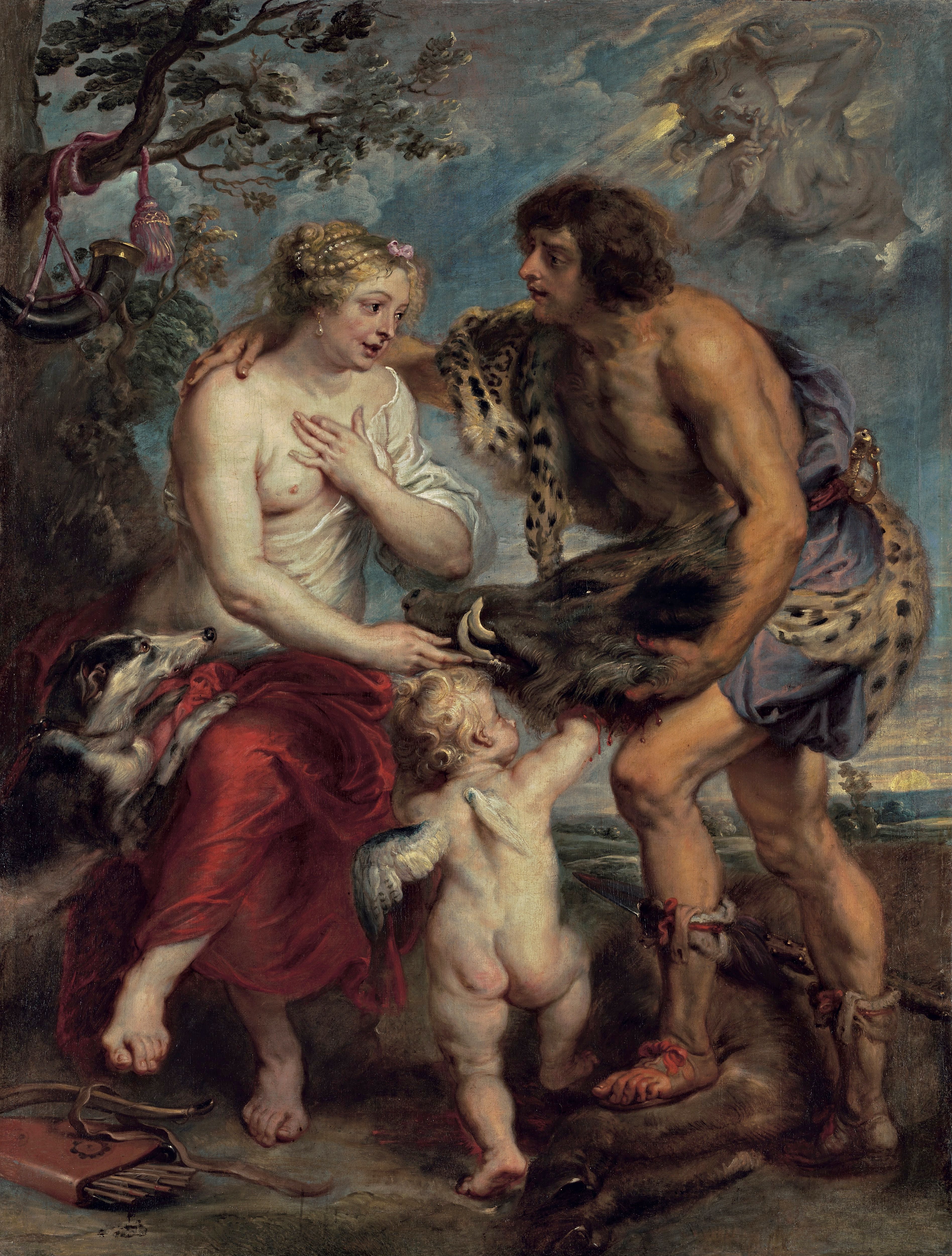 Méléagre et Attalante - Peter Paul Rubens