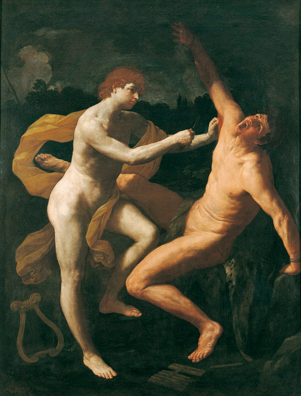 Apollon écorchant Marsyas - Guido Reni